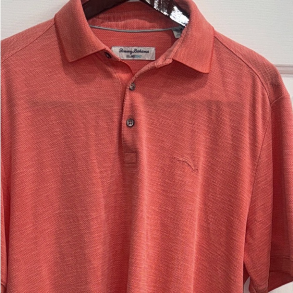Tommy Bahama Men's Polo in Coral